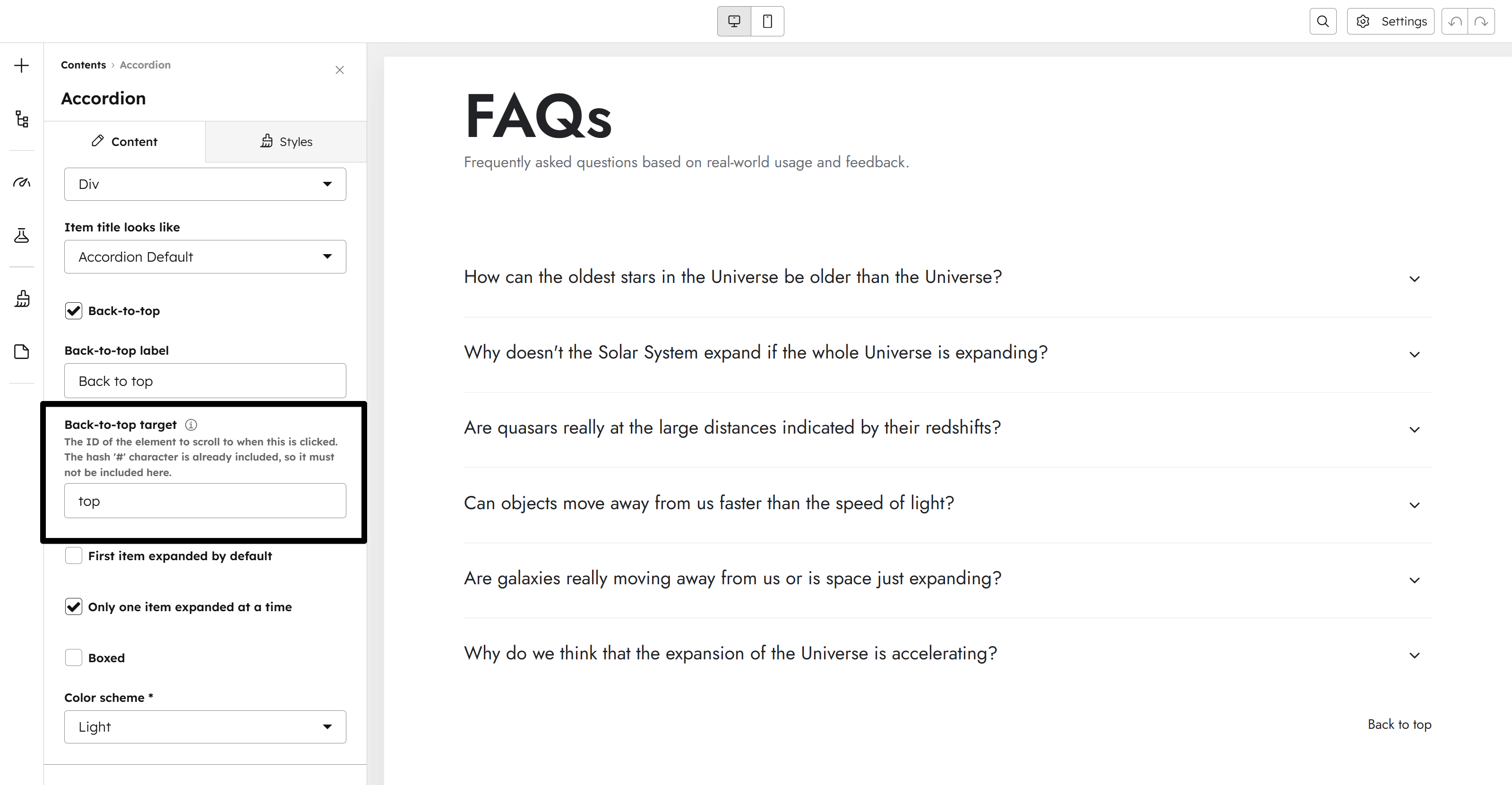 Act3 Accordion Module Content Back To Top Target