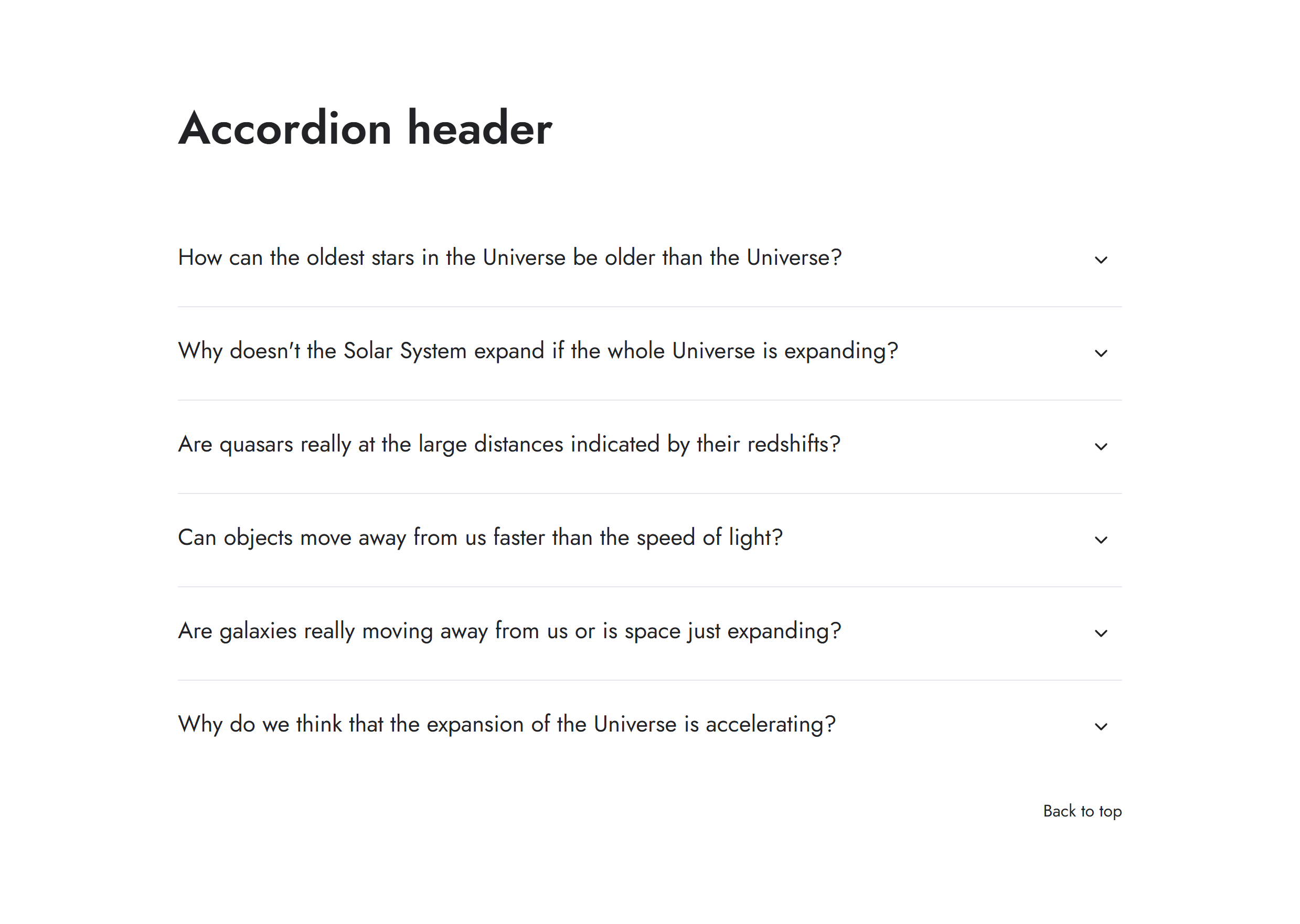 Act3 Accordion Module Preview