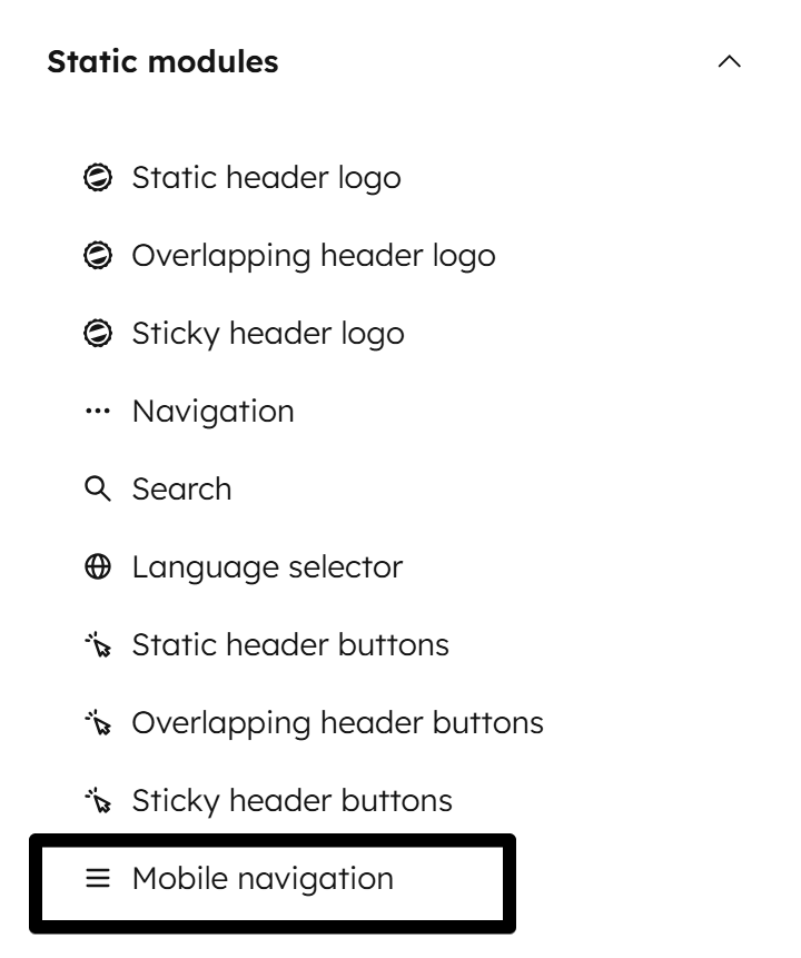 Act3 Header 1 Mobile Navigation Module