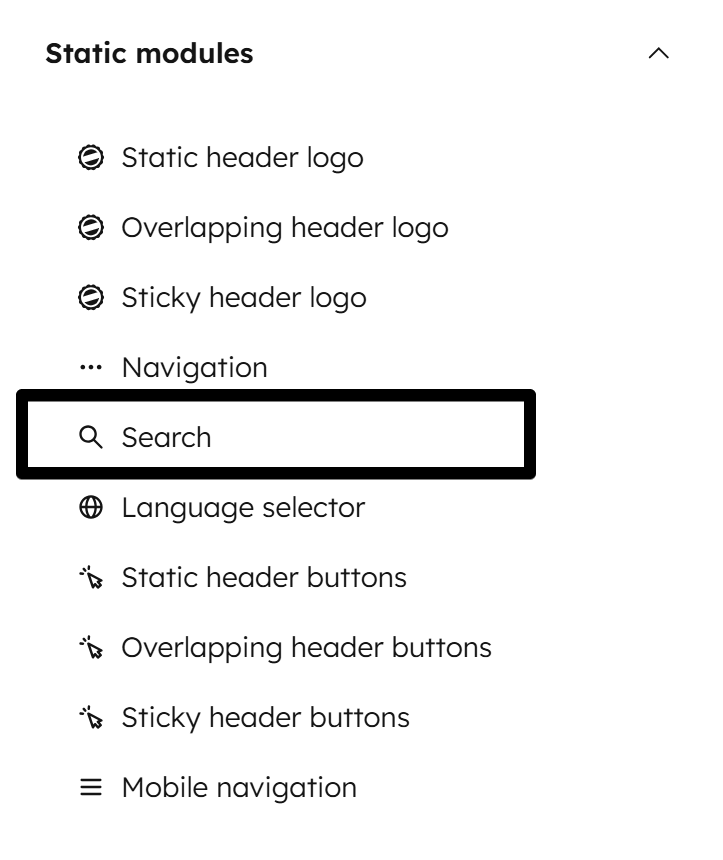 Act3 Header 1 Search Module