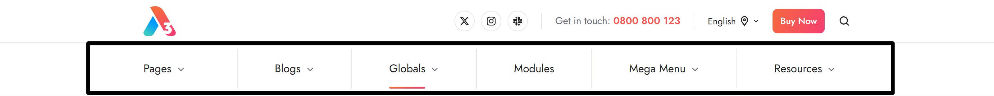 Act3 Header 3 Navigation