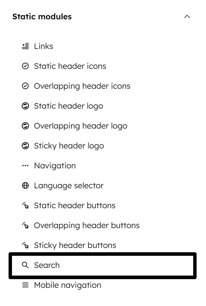 Act3 Header 4 Search Module