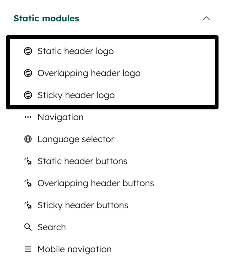 Act3 Header 5 Logo Modules