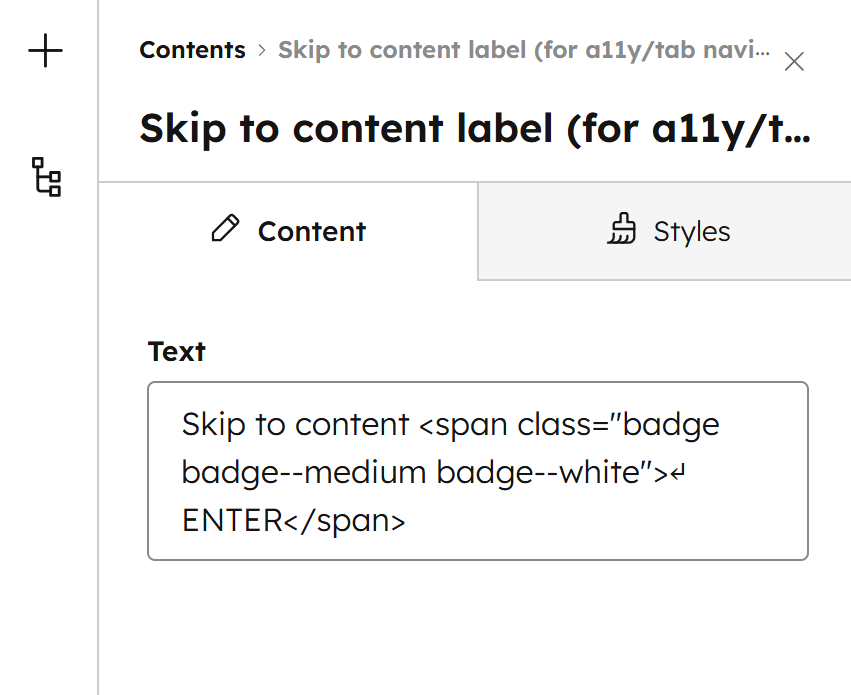 Act3 Header 5 Skip To Content Label Content