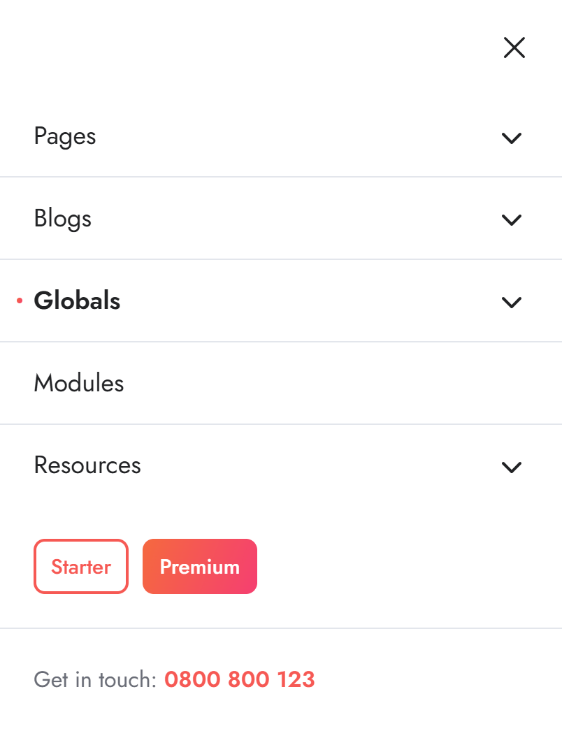 Act3 Mobile Navigation Module Preview