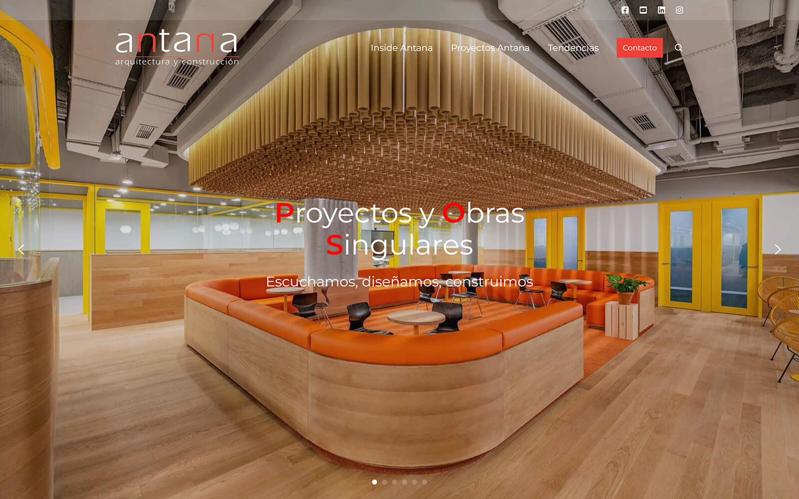 antana.es website built with Act3