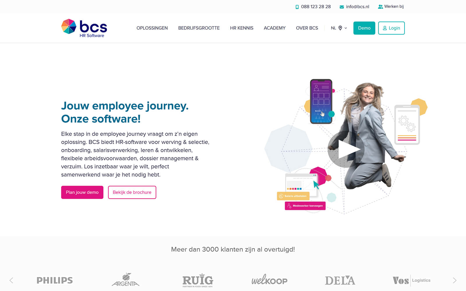 bcs-hr.com website built with Act3