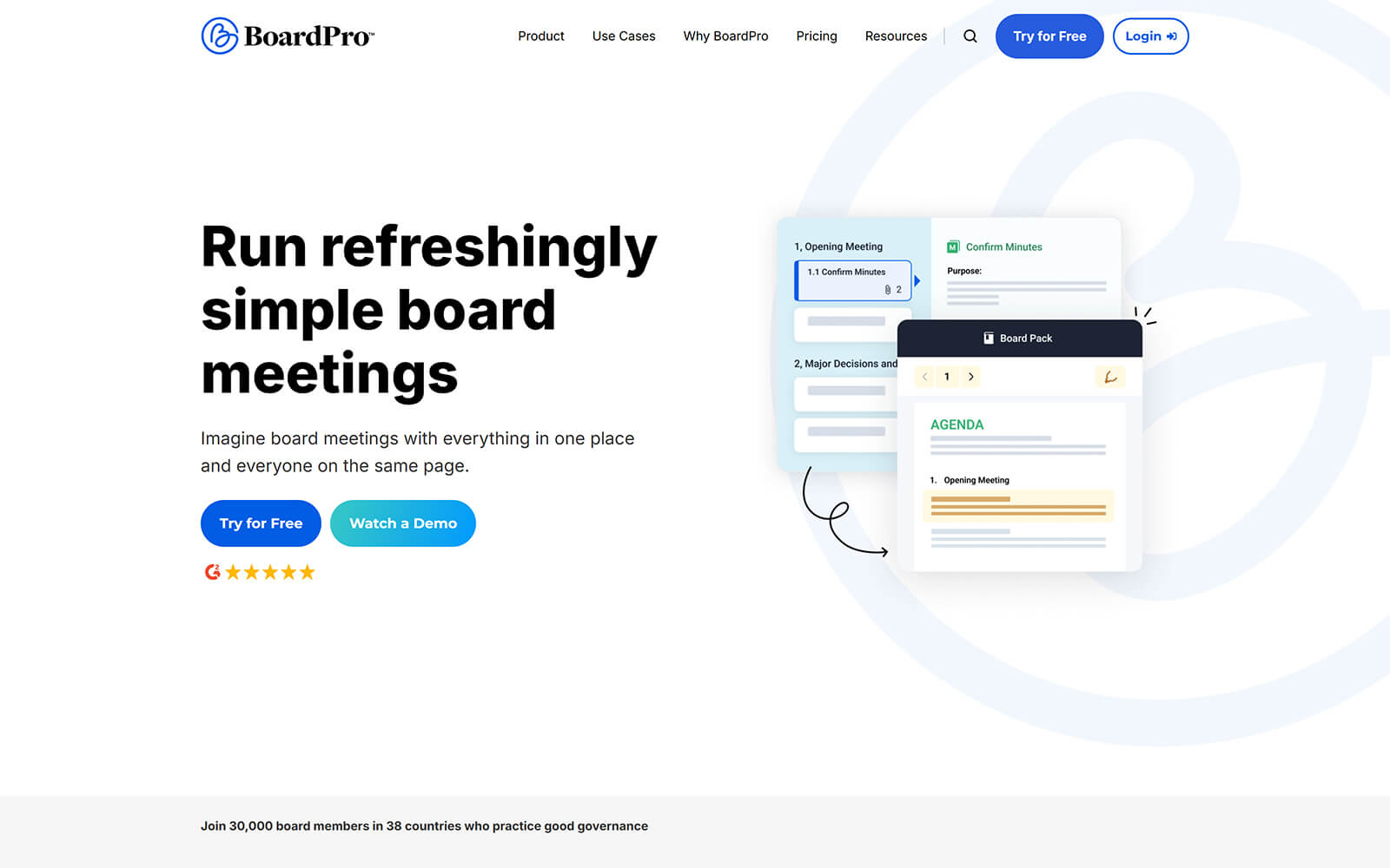 boardpro.com website built with Act3