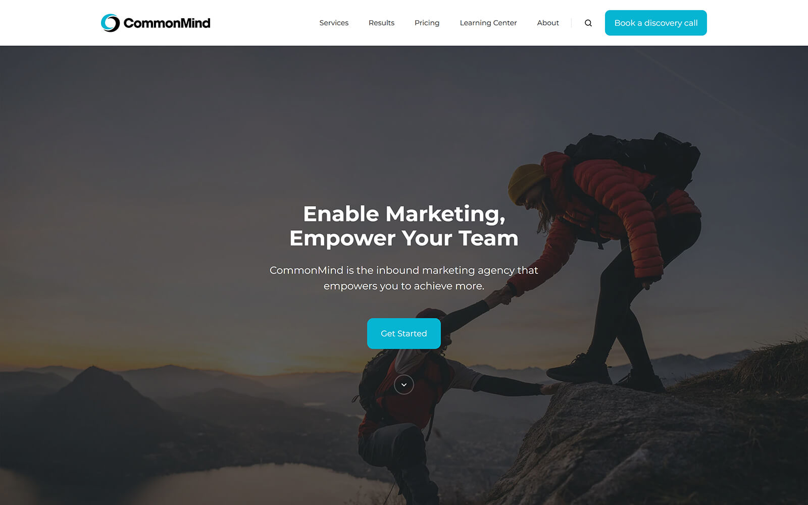 commonmind.com website built with Act3
