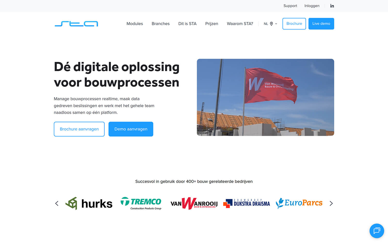 stasoftware.nl website built with Act3