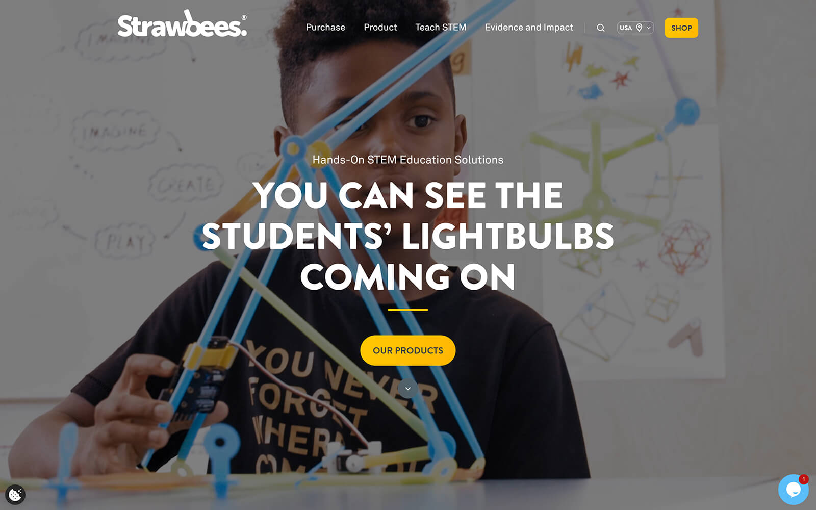 strawbees.com website built with Act3