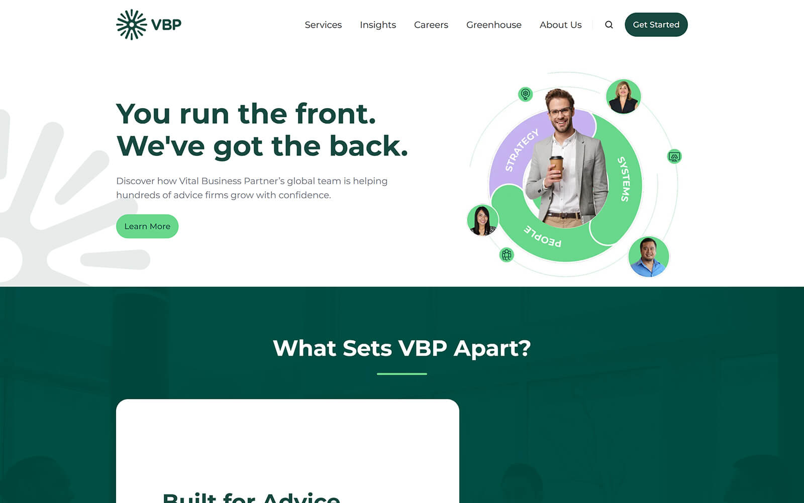 vbp.au website built with Act3