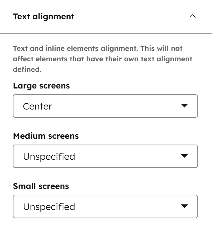 Act3 Wrapper Text Align Inherit